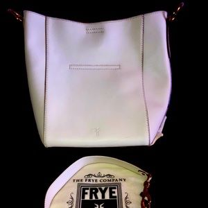 FRYE Harness Hobo Leather Satchel